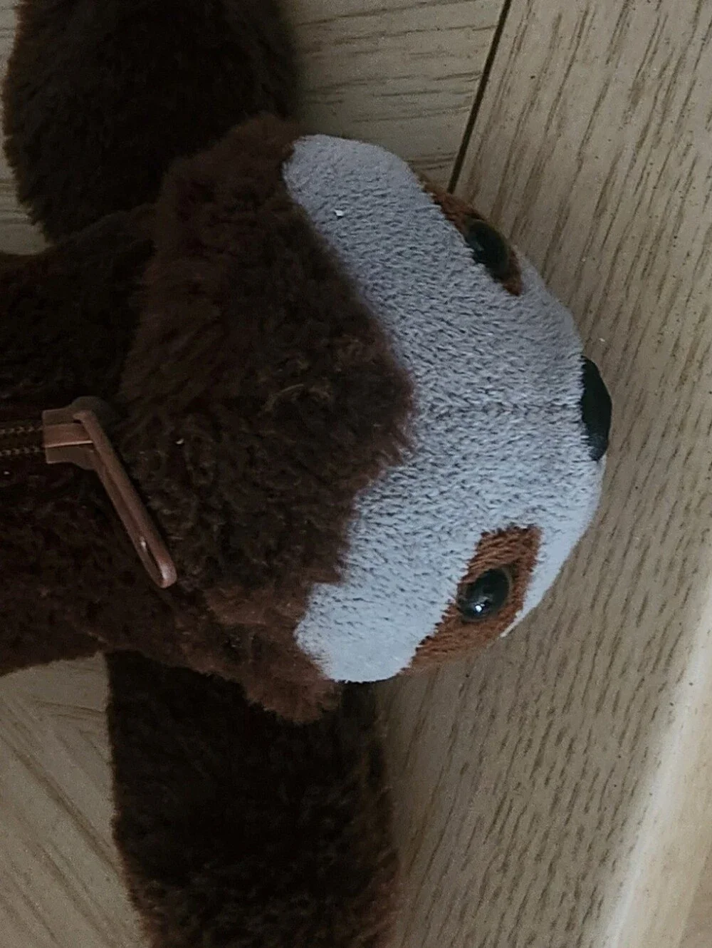 Brown Plush Otter Pencil Case Zipper Pouch